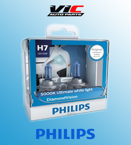 Daylights Austria - Philips H7 DiamondVision Ultimate White Light (2Stk.)
