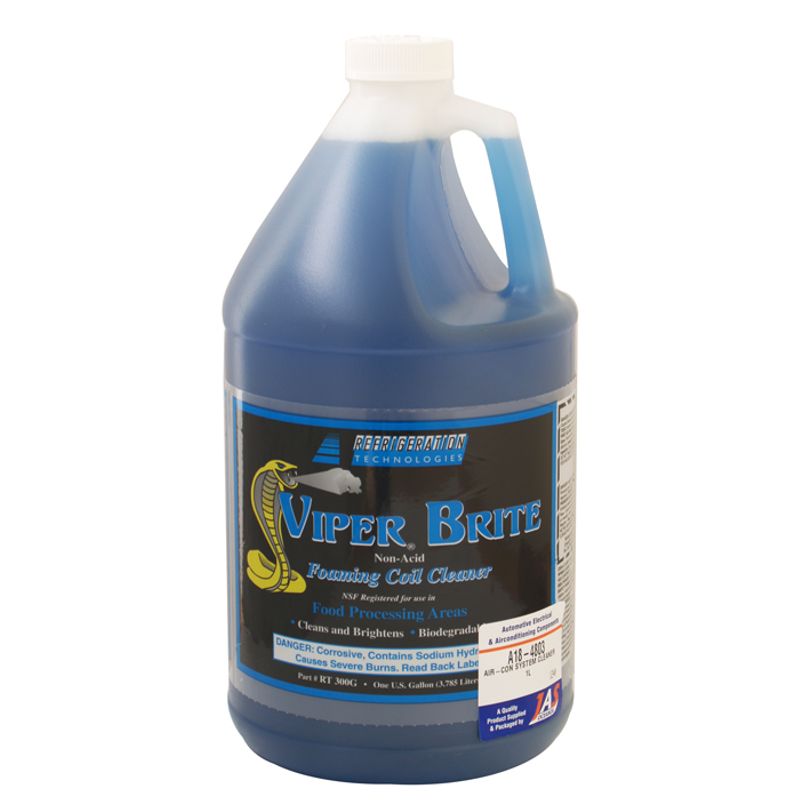 EVAPORATOR CLEANER 3.78 LTR VIPER BRIGHT COIL CLEANER EXTERNAL USE WITH A18-4802